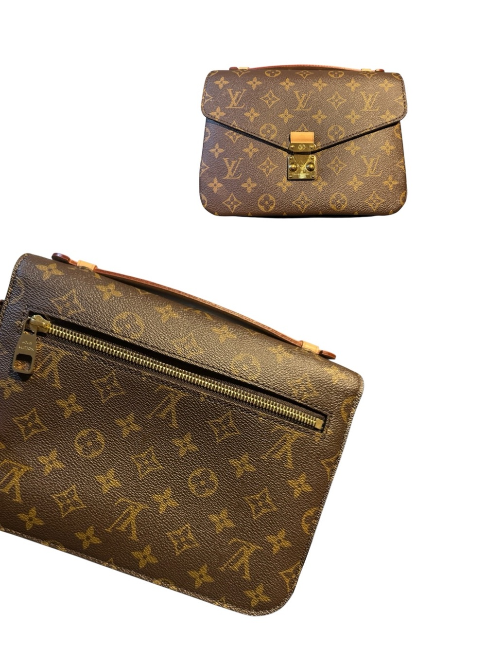 Like New! LV LOUIS VUITTON Monogram Pochette Metis Comes with Tags - Picture 7 of 16